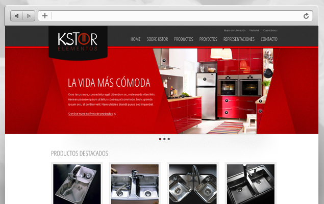Rediseño Sitio Web Kstor