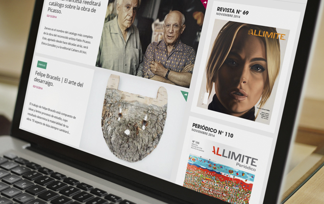 Nuevo diseño web 2015 Arte al Limite