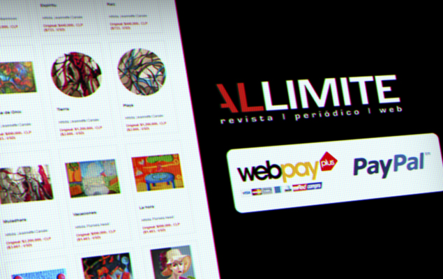 Diseño web sobre venta de Arte Online