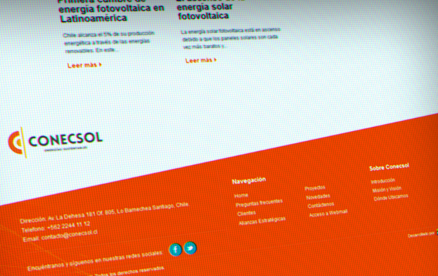 Diseño Web  Conecsol