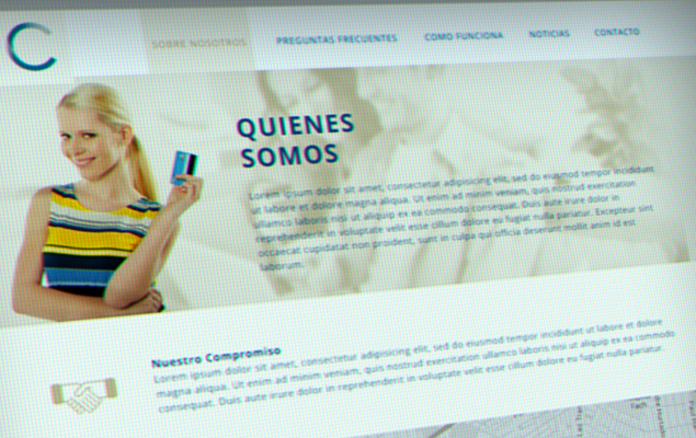 Diseño web Cupo en Dolares