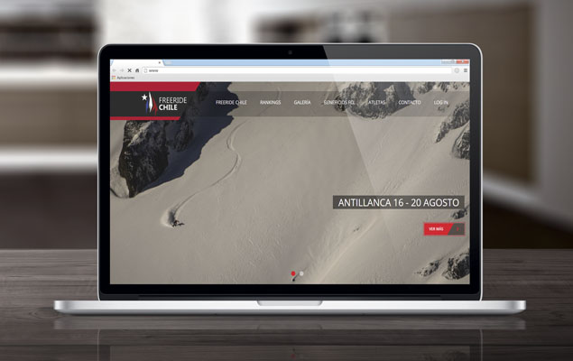 Sitio Web FREERIDE CHILE