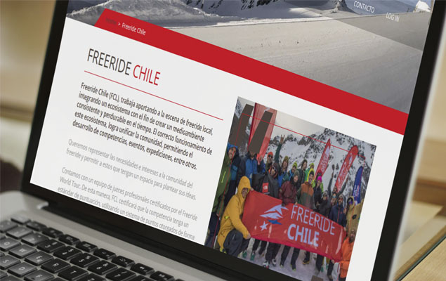Sitio Web FREERIDE CHILE