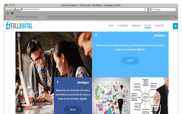 Sitio Web FULLDIGITAL