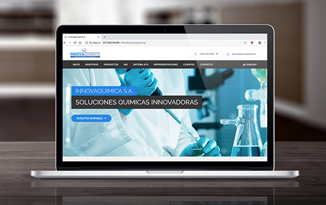 Sitio web Innovaquimica