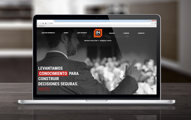 Sitio Corporativo INSITU CHILE, investigación y consultoria