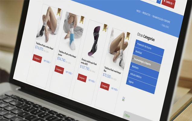 Sitio Web ORTOPEDIAS PRO