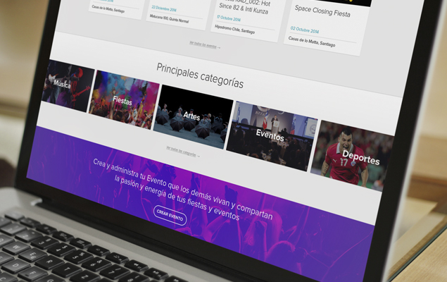 Diseño web Passline.cl