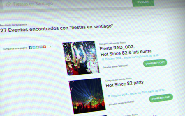 Diseño web Passline.cl