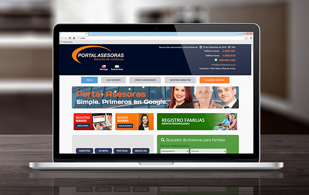 Sitio web para Santa Lucía Propiedades