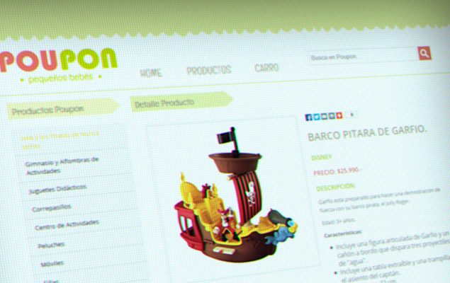 Diseño Web Poupon