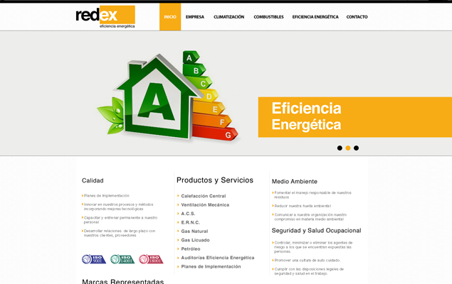 Redex, Eficiencia Energética