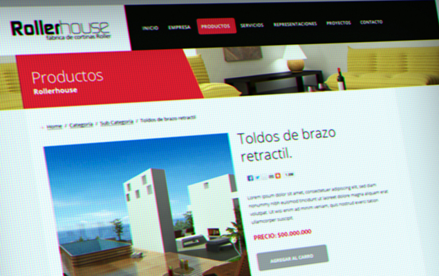 Diseño web Roller House