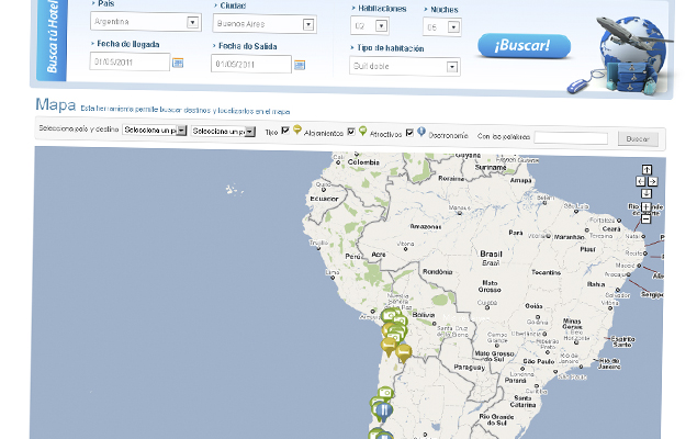 South Voyage, the South America guide