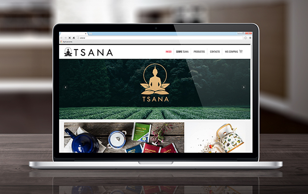 Sitio ecommerce desarrollado para TSANA