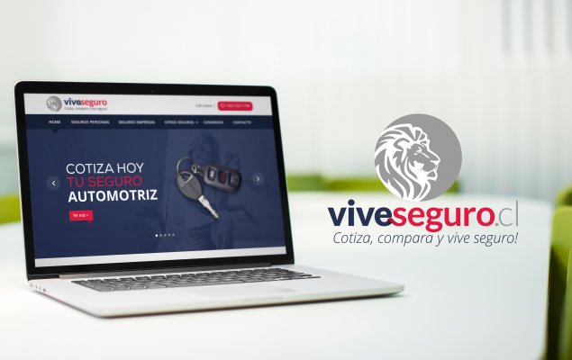 Web comercial Vive Seguro